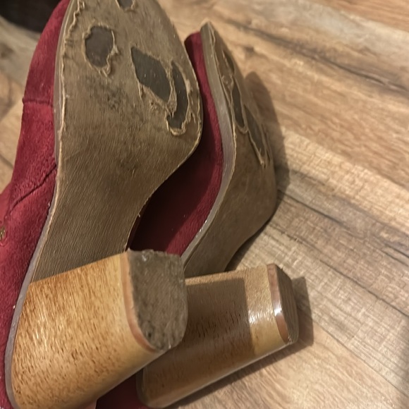 Liliana maroon booties - Picture 5 of 5